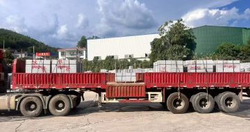 曲靖 芝麻灰花岗岩地铺石出货日常