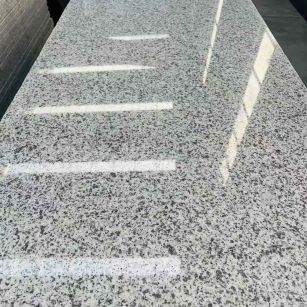 曲靖 白麻花岗岩光面毛板