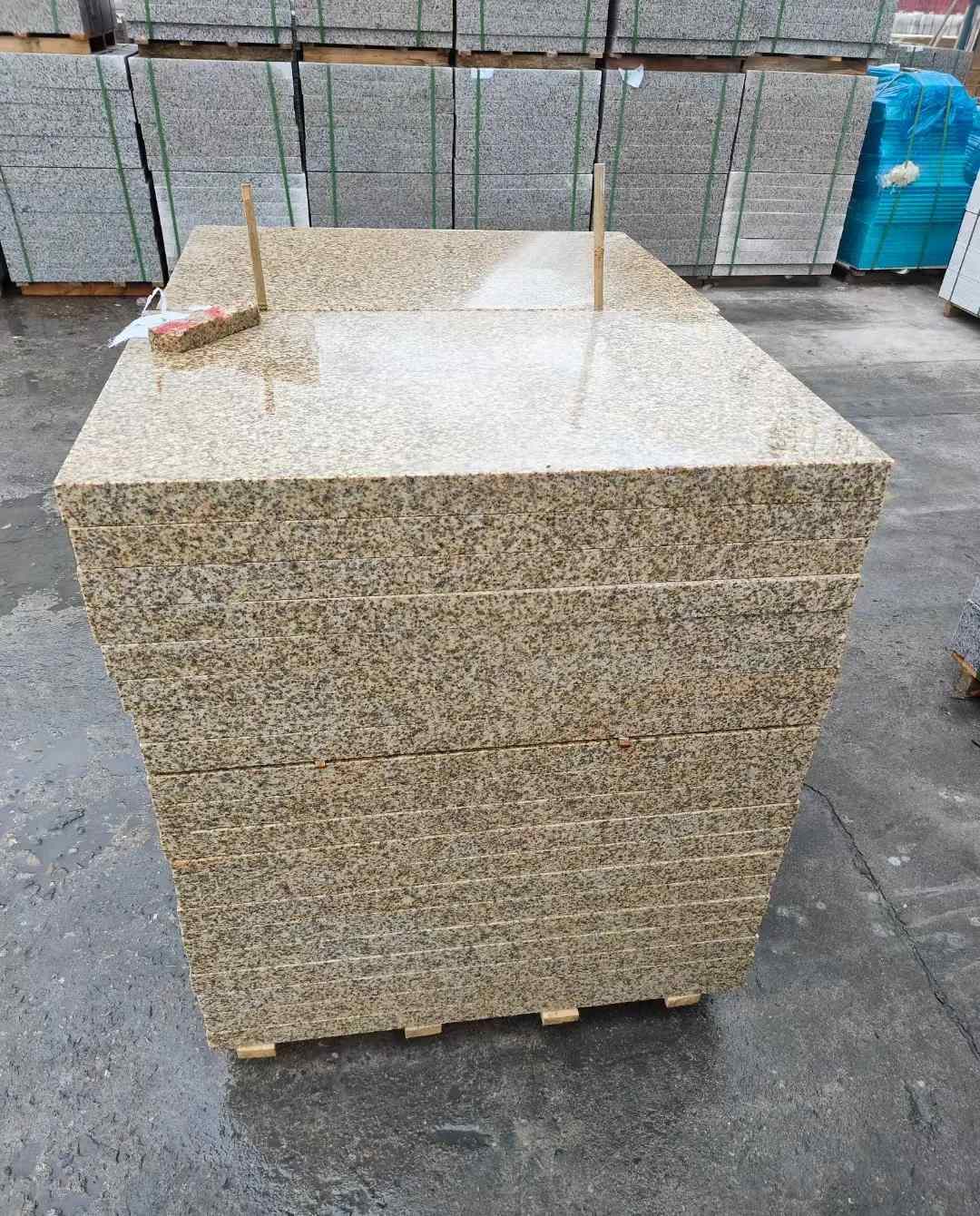 曲靖 湖北黄金麻花岗岩石材荔枝面外墙石材