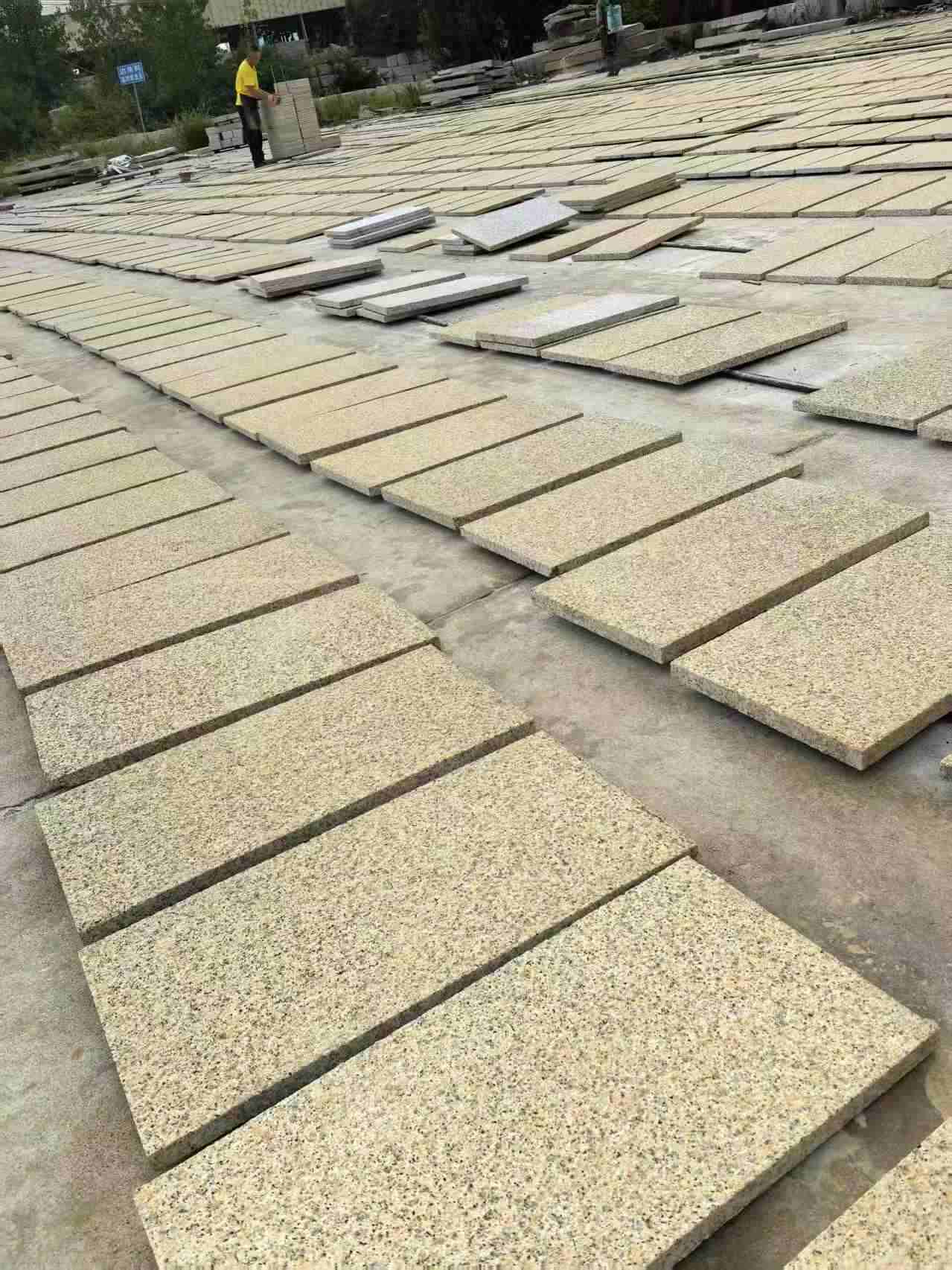 曲靖 黄金麻荔枝地铺石面排板