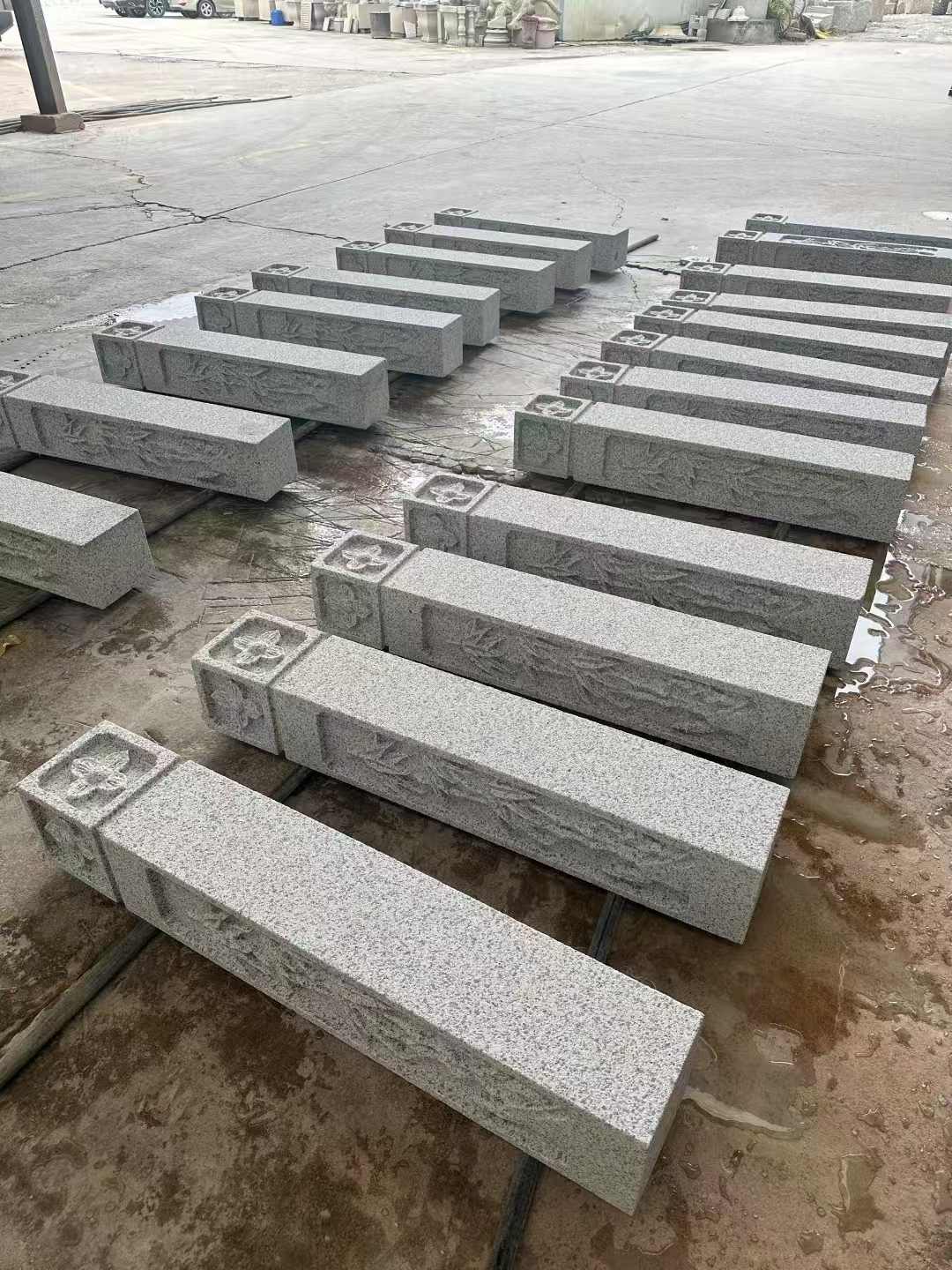 曲靖 白麻方柱雕花防水