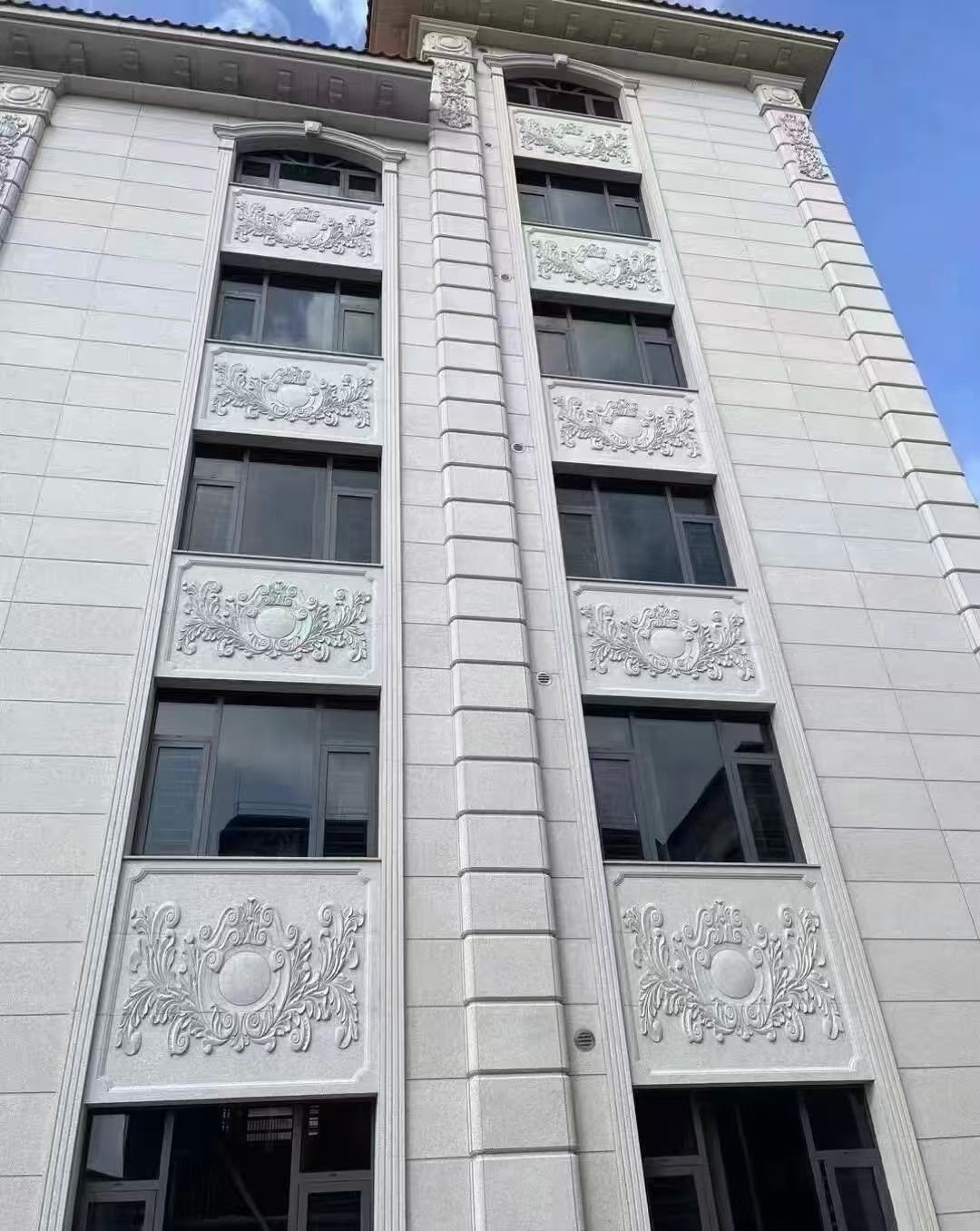 曲靖 白麻荔枝面花岗岩别墅外墙干挂