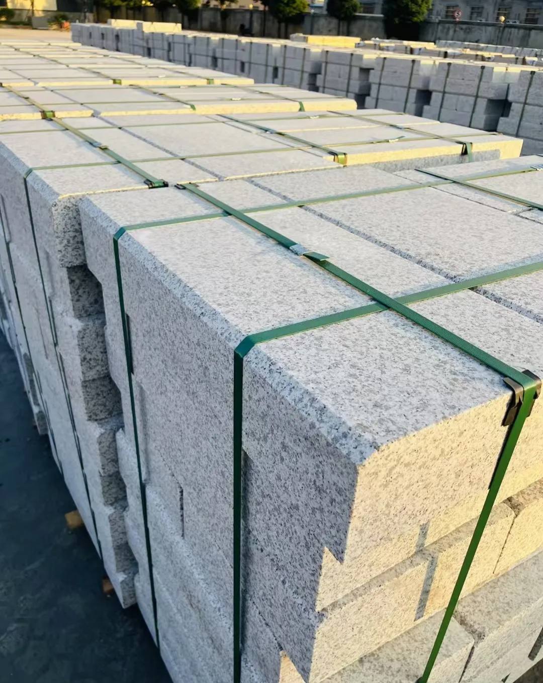 曲靖 白麻花岗岩路沿石，马路牙子，路缘石，平石，立缘石等